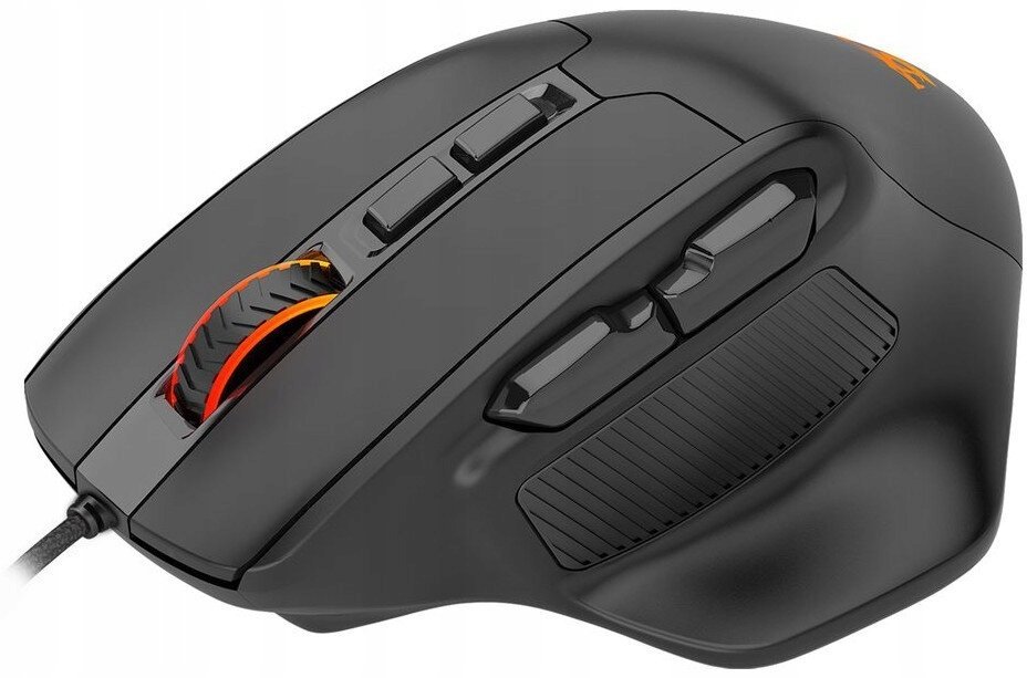 Mysz przewodowa Redragon M806 Bullseye RGB 12400 dpi Czarny Gamingowa