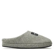 Kapcie męskie - Kapcie Tommy Hilfiger Flag Herringbone House Shoe FM0FM05304 Szary - miniaturka - grafika 1