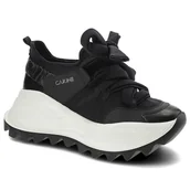Sneakersy damskie - Carinii, Sneakersy, B8074_-E50-R91-000-000 Czarny, rozmiar 38 - miniaturka - grafika 1