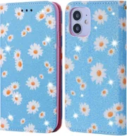 Etui i futerały do telefonów - Pokrowiec König Design kompatybilny z etui na telefon komórkowy Apple iPhone 12 Mini ze sztucznej skóry - Niebieskie etui na telefon komórkowy - miniaturka - grafika 1