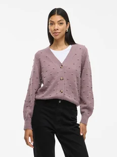 Vila Kardigan "Vituli" w kolorze jasnoróżowym - Swetry damskie - miniaturka - grafika 1