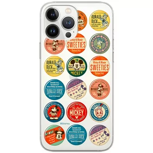 Etui Disney dedykowane do Iphone 12 PRO MAX, wzór: Mickey i Przyjaciele 003 Etui częściowo przeźroczyste, oryginalne i oficjalnie licencjonowane - Etui i futerały do telefonów - miniaturka - grafika 1
