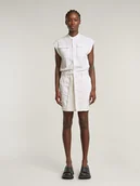 Sukienki - G-Star Sukienka w kolorze białym - miniaturka - grafika 1