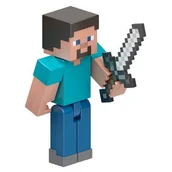 Figurki dla dzieci - Figurka MATTEL Minecraft Steve HMB17 - miniaturka - grafika 1