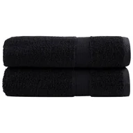 Ręczniki - vidaXL Ręczniki premium SOLUND, 2 szt., 100x150 cm, 600 g/cm² - miniaturka - grafika 1