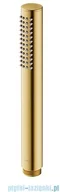 Baterie umywalkowe - Omnires Microphone słuchawka prysznicowa 1-funkcyjna złoto szczotkowane MICROPHONEX-RGLB - miniaturka - grafika 1
