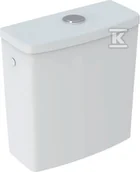 Inne akcesoria elektryczne - Spłuczka nasadzana Selnova Square, B36.5 cm, H39.5 cm, T16.5 cm, spłukiwanie dwudzielne, przyłącze wody z boku, obracana, do WC Rimfree - miniaturka - grafika 1