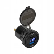 Ładowarki samochodowe - Ładowarka samochodowa USB+USB typu C z funkcją Quick Charge Power Delivery - miniaturka - grafika 1