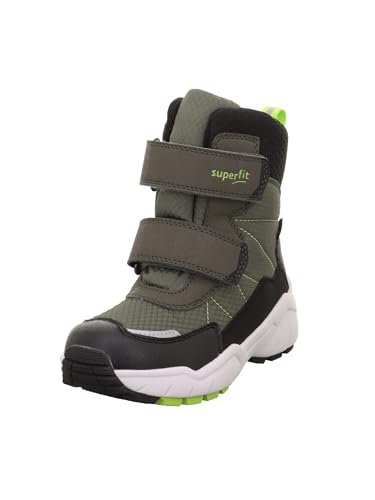 Superfit Culusuk 2.0 Gore-Tex śniegowce z ciepłą podszewką, zielone/czarne 7010, szerokość 32 EU, Zielony, czarny 7010, 32 EU szeroki