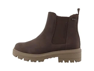 Tom Tailor Damskie sztyblety 6390390012, mokka, 42 EU, Mokka, 42 EU - Botki damskie - miniaturka - grafika 1