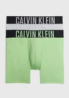 Majtki męskie - Calvin Klein Bokserki Zielono-Szare 2-Pack M 2a5e3_b* Tia - miniaturka - grafika 1