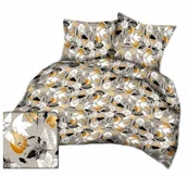 Pościel - pościel bawełna deLUX 140x200 + 1 poszewka B 216 powiew jesieni - miniaturka - grafika 1