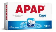 Leki przeciwbólowe - USP ZDROWIE Apap Caps 500 mg x 10 kaps |  OD 199 PLN! - miniaturka - grafika 1