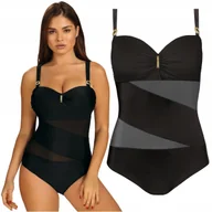 Stroje kąpielowe - Strój kąpielowy jednoczęściowy usztywniany SELF 8030 Glamour 48E 4XL 95E - miniaturka - grafika 1