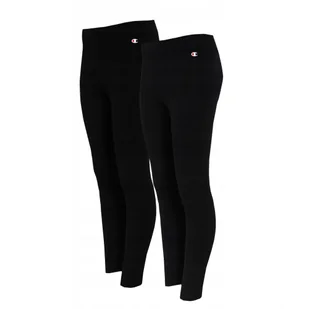 CHAMPION Legginsy 2pak 115083 Czarny/Czarny M - Legginsy - miniaturka - grafika 1