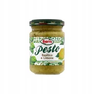 Pasztet i przetwory mięsne - Pesto bazylia z limonką 135g - Berni włoskie bazyliowe - miniaturka - grafika 1
