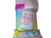 Koce i narzuty dla dzieci - Koc flanelowy CARE BEARS 130x160 - miniaturka - grafika 1