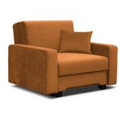 Fotele - Fotel rozkładany z funkcją spania LUX-1 / kolory - miniaturka - grafika 1