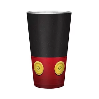 Figurki dla dzieci - Disney Large Glass 400 Ml Mickey Matte - grafika 1