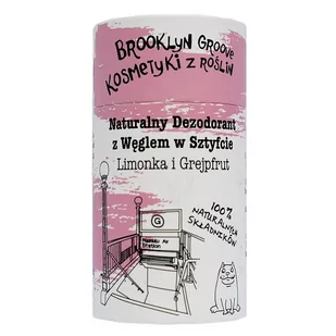 Brooklyn Groove dezodorant w sztyfcie z Limonką - Dezodoranty i antyperspiranty unisex - miniaturka - grafika 1