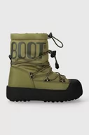 Buty dla dziewczynek - Moon Boot śniegowce dziecięce 34300500 MB JTRACK POLAR kolor zielony - miniaturka - grafika 1