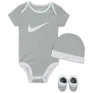 NIKE Zestaw dziecięcy MN0072 Swoosh Baby Set 6-12 miesięcy, zielony - Odzież sportowa dziecięca - miniaturka - grafika 1