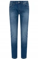 Spodnie damskie - Pepe Jeans Niebieskie Jeansy Męskie Proste 30/34 2A3D3_G* - miniaturka - grafika 1