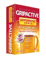 Przeziębienie i grypa - USP ZDROWIE Gripactive Odporność Forte x 6 sasz |  OD 199 PLN! - miniaturka - grafika 1