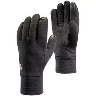 Black Diamond unisex Midweight gridtech rękawiczki, czarny, XS 801032 - Sprzęt wspinaczkowy - miniaturka - grafika 1