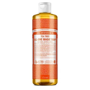 DR. BRONNER'S Mydło w Płynie 18w1 Drzewo Herbaciane, Dr. Bronners, 475 ml - Kosmetyki do kąpieli DR. BRONNER'S Mydło w Płynie 18w1 Drzewo Herbaciane, Dr. Bronners, 475 ml - Kosmetyki do kąpieli - miniaturka - grafika 1