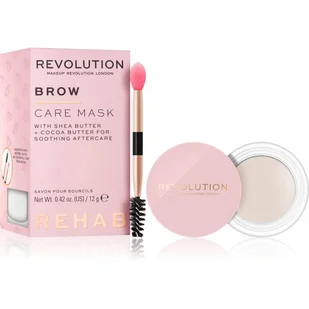 Makeup Revolution London Makeup Revolution London Rehab Brow Care Mask pielęgnacja rzęs 12 g - Odżywki do rzęs i brwi - miniaturka - grafika 1