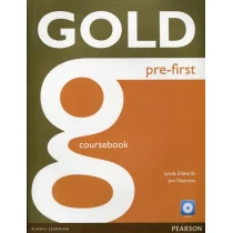 Gold Pre- First Coursebook with CD - Edwards Lynd, Jon Naunton - Książki do nauki języka angielskiego - miniaturka - grafika 1