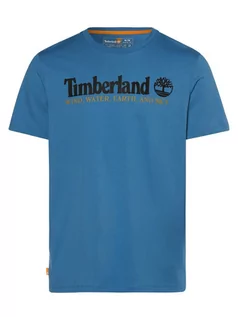 Koszulki męskie - Timberland - T-shirt męski, niebieski - grafika 1