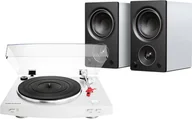 Zestawy stereo - Audio-Technica LP3 biały + AM3 biały - miniaturka - grafika 1