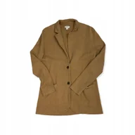 Swetry damskie - Narzutka kardigran damski beżowy rękaw J. CREW S - miniaturka - grafika 1