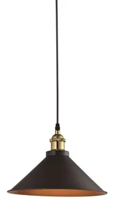 Lampa wisząca MANI E27 - czarny/złoty - Lampy sufitowe - miniaturka - grafika 1