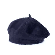 Czapki damskie - Beret Classy fluffy - miniaturka - grafika 1