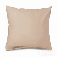 Poszewki na poduszki - Poszewka 40x40 satynowa Gold beżowy Matex - miniaturka - grafika 1