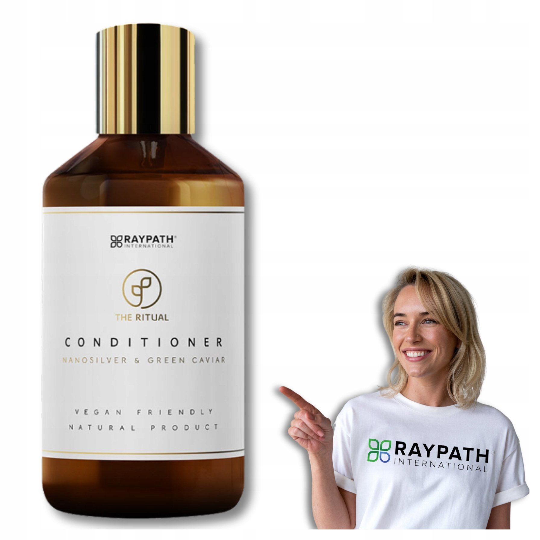 Raypath Green Caviar 300ml Odżywka do włosów suchych i zniszczonych