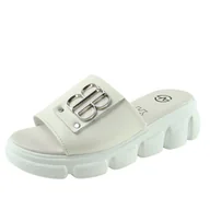 Klapki i japonki damskie - Klapki damskie VINCEZA gruba podeszwa skóra - miniaturka - grafika 1