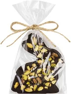 Czekolada - Czekolada ciemna Zajączek z miodem i pistacjami 85 g prezent wielkanoc - miniaturka - grafika 1