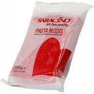 Dodatki do ciast w proszku - Masa Do Modelowania Figurek Saracino Czerwona 250G - miniaturka - grafika 1