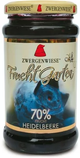 Zwergenwiese (pasty słonecznik., konfitury, inne) MUS JAGODOWY (70% OWOCÓW) BEZG - Zdrowa żywność - miniaturka - grafika 1