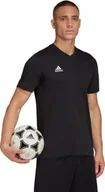 Koszulki męskie - Koszulka Męska Adidas Entrada 22 Tee Czarna HC0448 r 2XL - miniaturka - grafika 1
