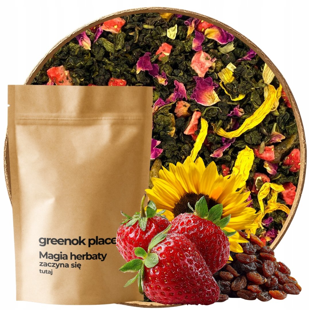 Herbata Oolong Truskawki W Śmietanie 1000g truskawka liofilizowana 1kg Hurt