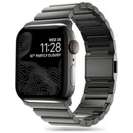 Akcesoria do smartwatchy - Pasek TECH-PROTECT Steelband o Apple Watch 4/5/6/7/8/9/SE/Ultra (42/44/45/49mm) Czarny - miniaturka - grafika 1