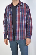 Koszule męskie - Koszula męska Lee Loose Overshirt Velvet Beet - miniaturka - grafika 1
