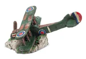 Dekoracje do akwarium - Ozdoba akwariowa Happet R047 samolot 16,5 cm - miniaturka - grafika 1