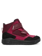 Buty dla dziewczynek - ECCO Śniegowce 72240361354 Bordowy - miniaturka - grafika 1