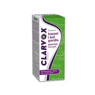 Witaminy i minerały - CLARVOX Syrop na kaszel i ból gardła 200ml - miniaturka - grafika 1